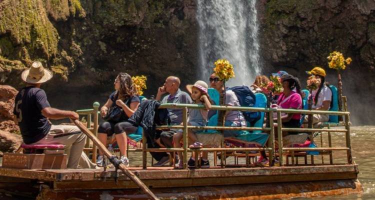 Excursion privée : Randonnée guidée et excursion en bateau aux chutes d'eau d'Ouzoud - Morocco Getaway Ltd  4