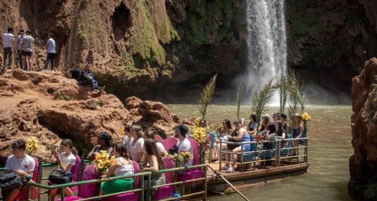 Excursion privée : Randonnée guidée et excursion en bateau aux chutes d'eau d'Ouzoud - Morocco Getaway Ltd  8