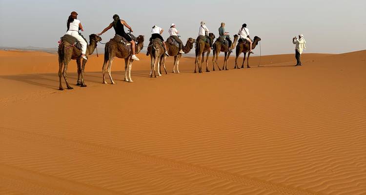 Marrakech to Fes 3 days desert Tour with Camel and Quad ATV - Desert Family Tour 1
