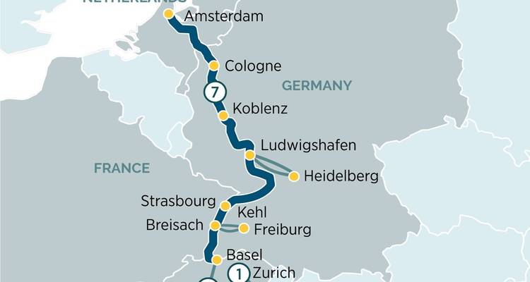 Les joyaux du Rhin et le Glacier Express 2025 - Emerald Cruises 5