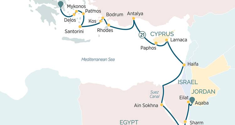 Discover the Wonders of the Mediterranean & Red Sea - Emerald Cruises 5