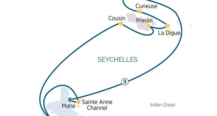 Seychelles Island hopping - Emerald Cruises 5
