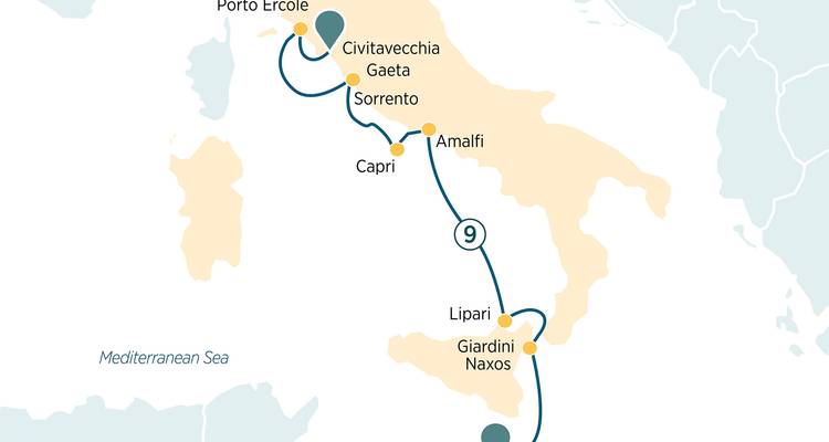 Malte, Sicile et Côte Amalfitaine (2026) - 10 Jours (from Civitavecchia to La Valette) - Emerald Cruises 7