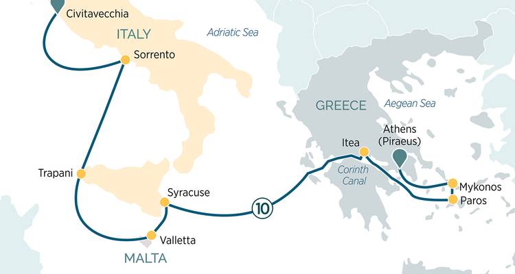 La encantadora Grecia y la Costa Amalfitana - Emerald Cruises 5