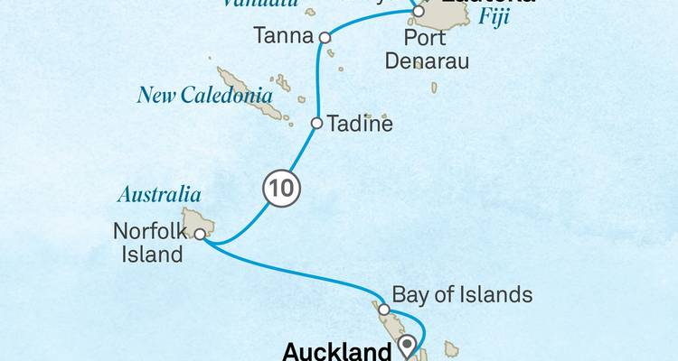 South Pacific Discovery: Norfolk, New Caledonia & Fiji - Scenic Luxury Cruises & Tours 2
