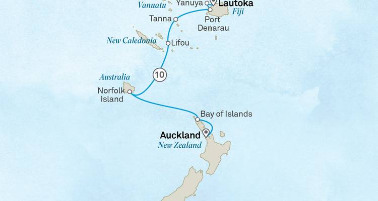 South Pacific Discovery: Norfolk, New Caledonia & Fiji - Scenic Luxury Cruises & Tours 1