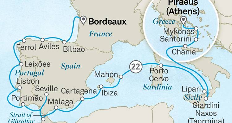 Lo último en delicias mediterráneas: De Atenas a Burdeos - Scenic Luxury Cruises & Tours 4