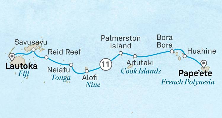 Highlights of the South Pacific & French Polynesia - Scenic Luxury Cruises & Tours 2