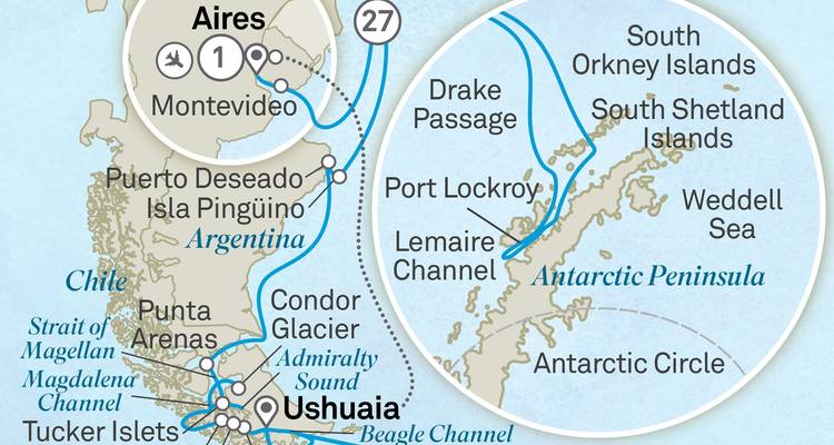 Ultime Antarctique et les fjords du sud du Chili - Scenic Luxury Cruises & Tours 1