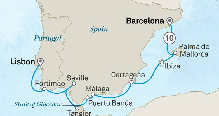Odyssée méditerranéenne : De Lisbonne à Barcelone - Scenic Luxury Cruises & Tours 3