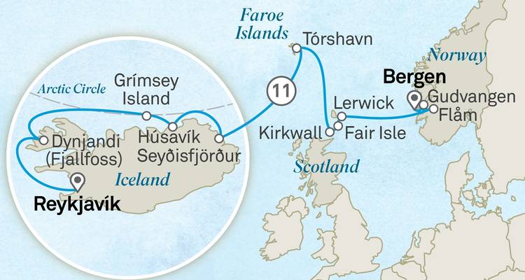 Iceland, Fairy Isles & The Norwegian Fjords - Scenic Luxury Cruises & Tours 1