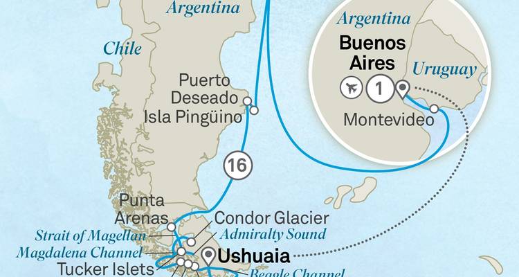 Fiordos y Glaciares del Sur de Chile y Patagonia 2027 - Scenic Luxury Cruises & Tours 1