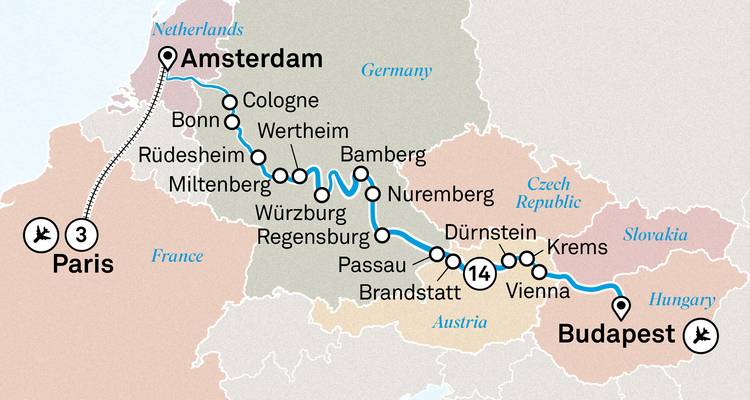 Jewels of Europe with Paris 2025 - 18 Days (from Budapest to Paris) - Scenic Luxury Cruises & Tours 1