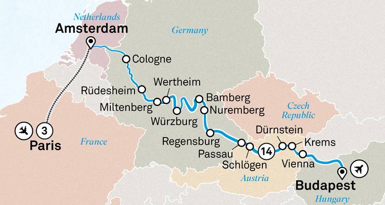 Christmas Markets with Paris 2025 - 18 Days - Scenic Luxury Cruises & Tours 1