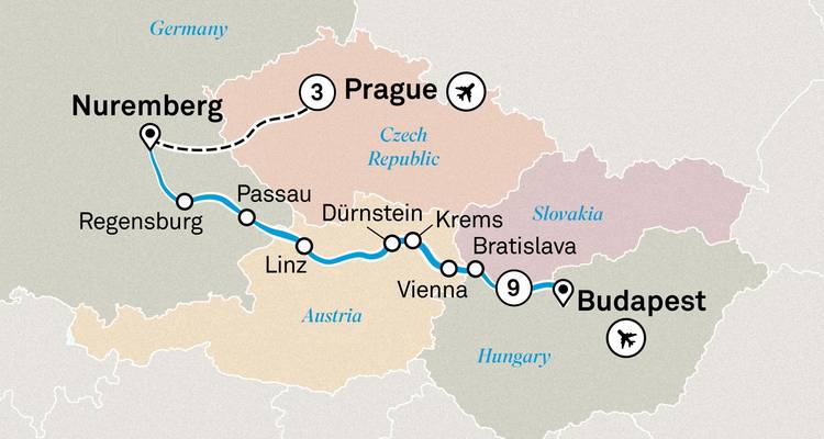 Le Danube en profondeur avec Prague 2025 - 13 jours (from Budapest to Prague) - Scenic Luxury Cruises & Tours 2