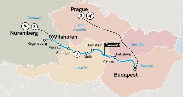 Joyas del Danubio con Núremberg y Praga 2025 - 13 Días (from Nuremberg to Praga) - Scenic Luxury Cruises & Tours 1