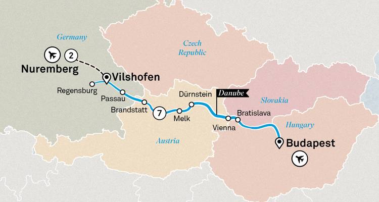 Joyas del Danubio con Núremberg 2025 - 10 Días - Scenic Luxury Cruises & Tours 1
