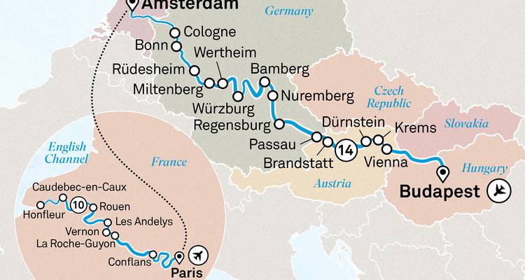 Gemas del Sena y Joyas de Europa 2025 - 25 Días (from Budapest to París) - Scenic Luxury Cruises & Tours 1