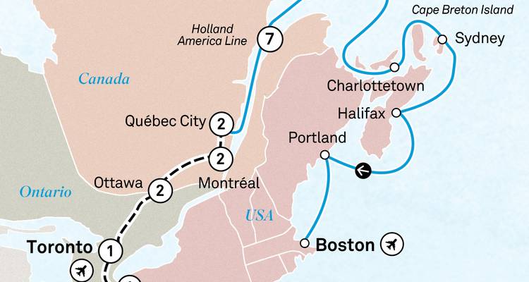 Eastern Explorer & Maritimes Cruise - Scenic Luxury Cruises & Tours 3