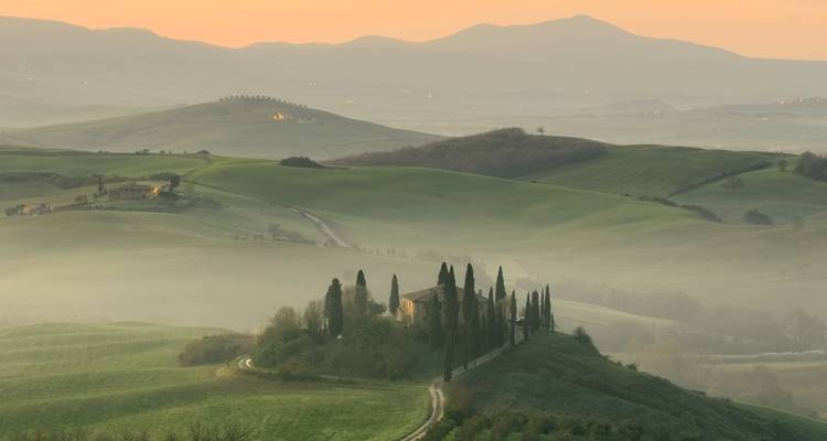 La campagne toscane et ombrienne avec les charmantes villes collinaires d'Italie (de Rome à la Toscane) - Collette 2