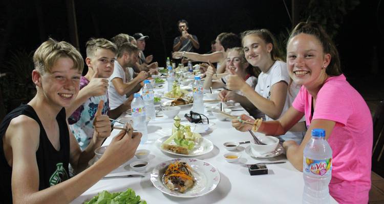 Cyclisme à la frontière entre le Cambodge et le Vietnam - Vietnam Bicycle Travel 6