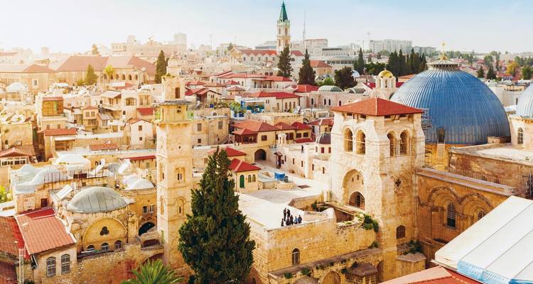 Oude Stad Jeruzalem met de Rotskoepel