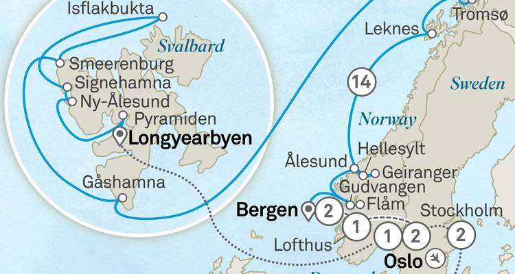 Nordic Wildlife, Fjords and the Arctic Circle - Cruise & Land Journey - Scenic Luxury Cruises & Tours 1