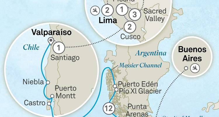 Expédition au Pérou, en Amazonie et dans les fjords chiliens - Croisière et voyage terrestre - Scenic Luxury Cruises & Tours 3