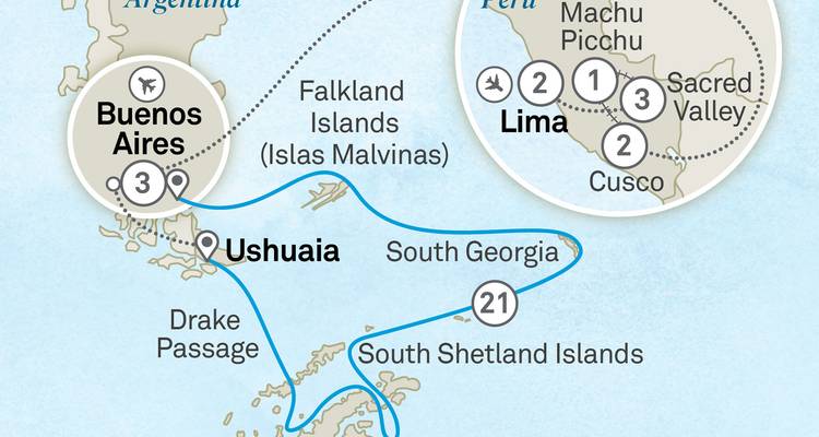 Machu Picchu, Amazon & Antarctic Odyssey - Cruise & Land Journey 2026 - 37 Days - Scenic Luxury Cruises & Tours 1