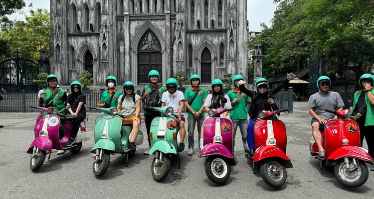Circuito guiado en vespa por los buenos días de Hanoi - Old Quarter Travel 4