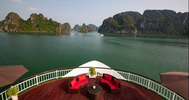 Go Travel - Circuito por la Bahía de Halong 3 Días / 2 Noches - Crucero de Lujo - GoTravelAround 2