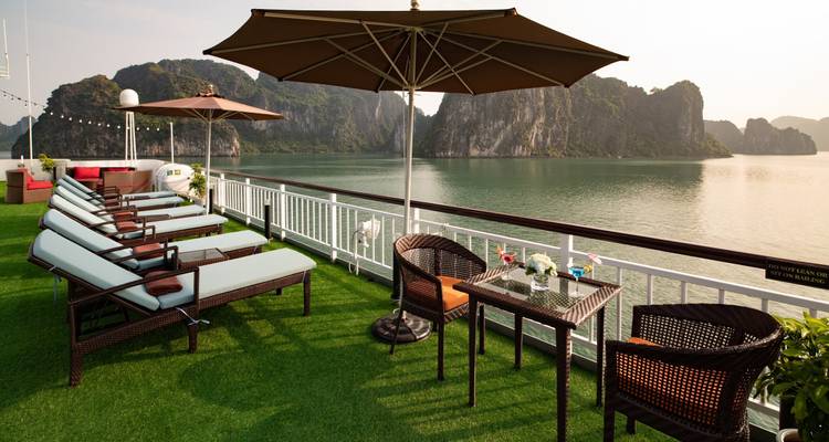 Go Travel - Circuito por la Bahía de Halong 3 Días / 2 Noches - Crucero de Lujo - GoTravelAround 6