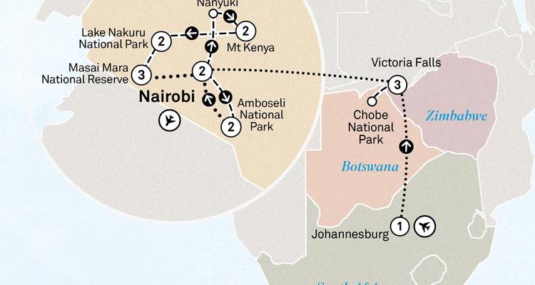 Victoria Falls & Kenyan Discovery - Scenic Luxury Cruises & Tours 1