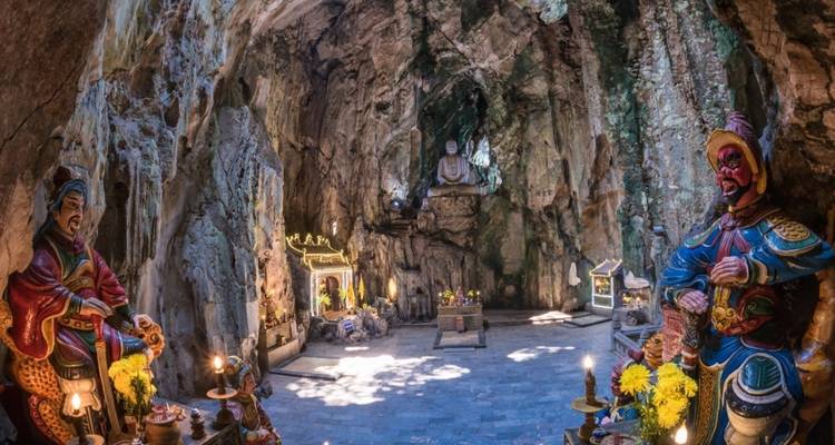 Excursion sur le rivage - collines de Bana et montagne de marbre à Danang City - Circuit privé - Up Travel Vietnam 6