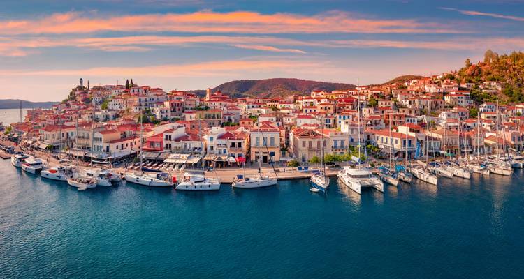 Excursion guidée en E-Bike à la découverte des îles : Égine, Agistri, Poros, Hydra, Epidaure, Némée, Nauplie - Athensbybike 7