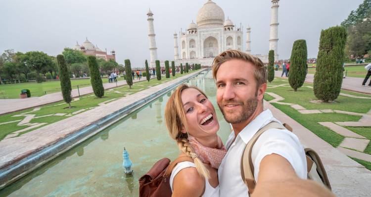 Excursión exprés de un día al Taj Mahal con recogida y llegada privadas en Delhi - Trip India Hotels and Holidays  1