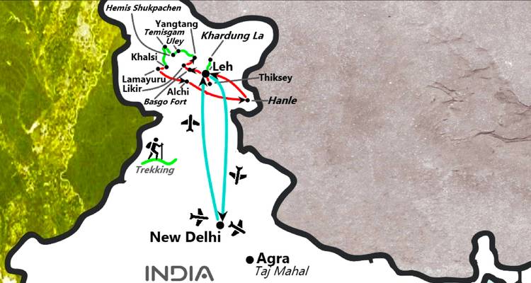 Découvrez le mini Tibet à Leh - Ladakkh avec des nuits étoilées à Hanle - 15 jours - TTI TOURS 1