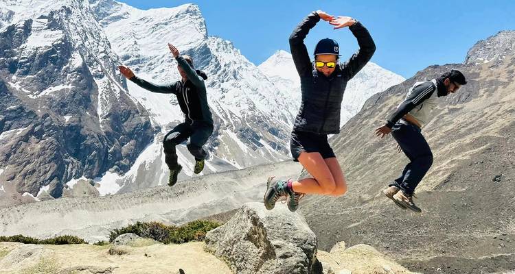 Escalada al Pico Dhampus / Thapa - Trek Mania Nepal  1