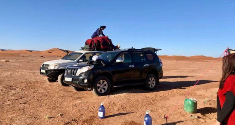 8 jours de randonnée dans le désert marocain - Desert vie  2