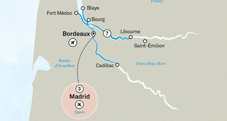 L'aventure bordelaise avec Madrid - Scenic Luxury Cruises & Tours 3
