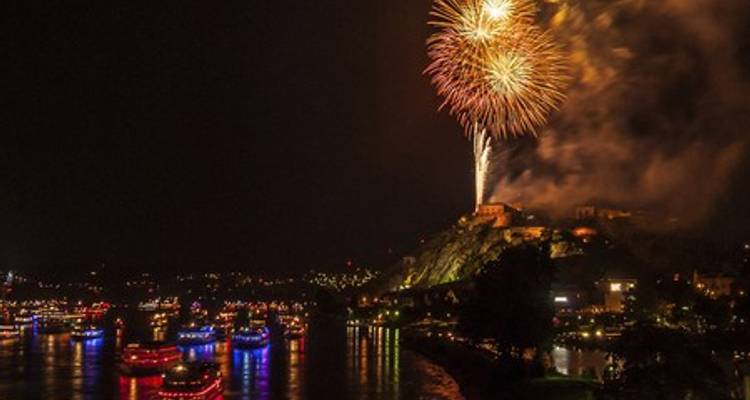 El Rin en llamas en Oberwesel - CroisiEurope River Cruises 1
