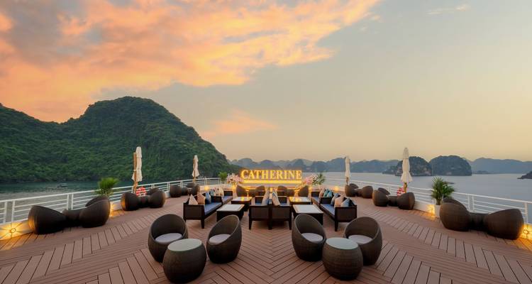 Crucero Catherine: Crucero de 6 estrellas en la Bahía de Halong 2 días 1 noche - Indochina Today Travel 3
