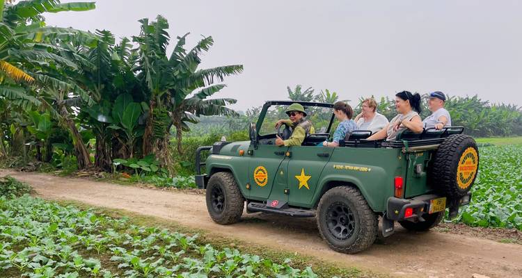 Half Day Hanoi Highlight & Hidden Gem On Vintage Jeep Tours - Join-in Tour - Up Travel Vietnam 2