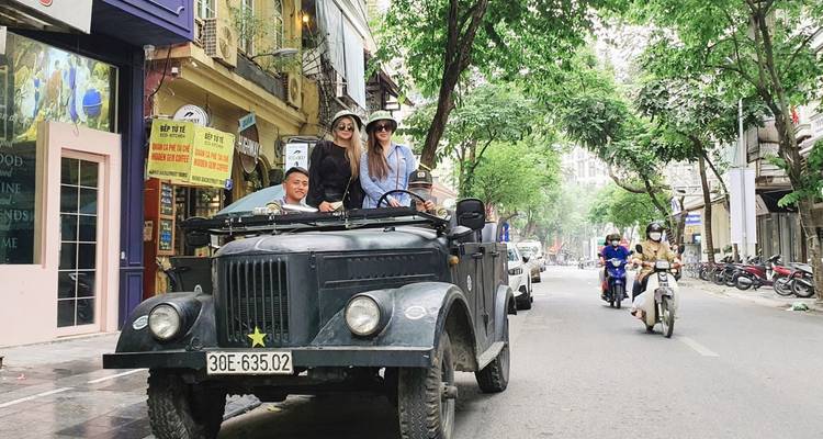 Half Day Hanoi Highlight & Hidden Gem On Vintage Jeep Tours - Join-in Tour - Up Travel Vietnam 9
