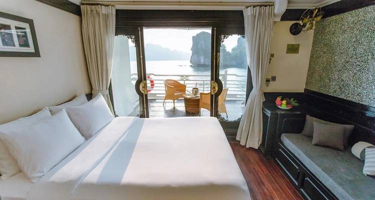 Crucero Au Co: Experiencia de lujo 5 estrellas en la Bahía de Halong 3 días 2 noches - Indochina Today Travel 9