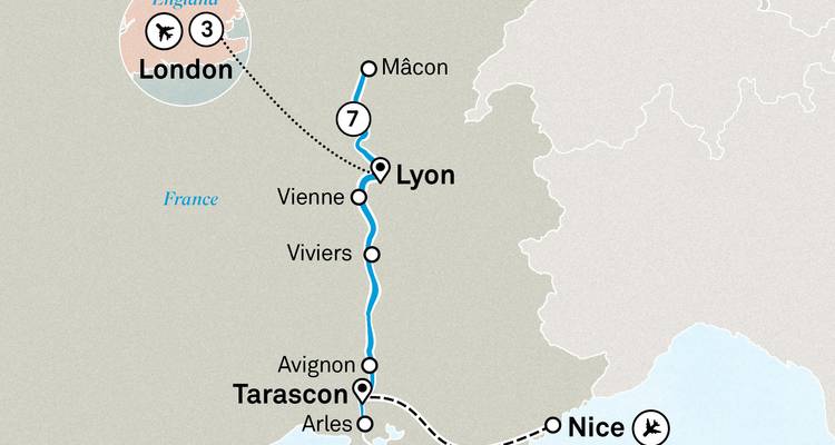 Rhône idyllique et Londres - Scenic Luxury Cruises & Tours 1