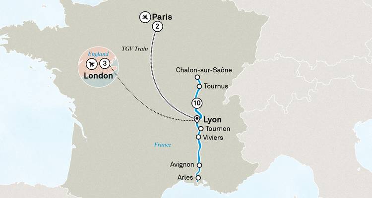 Spectaculaire Sud de la France avec Paris et Londres - Scenic Luxury Cruises & Tours 1