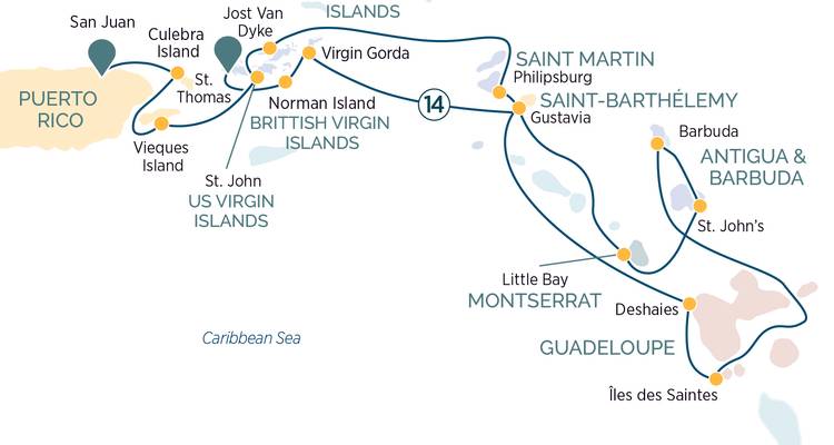 Discover the yachting islands of the Caribbean 2026 - Emerald Cruises 2