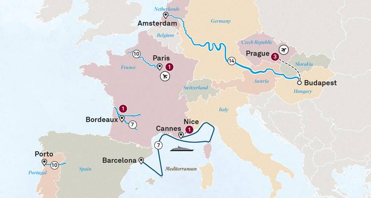 Ultimate European Odyssey: Paris to Prague - Scenic Luxury Cruises & Tours 1