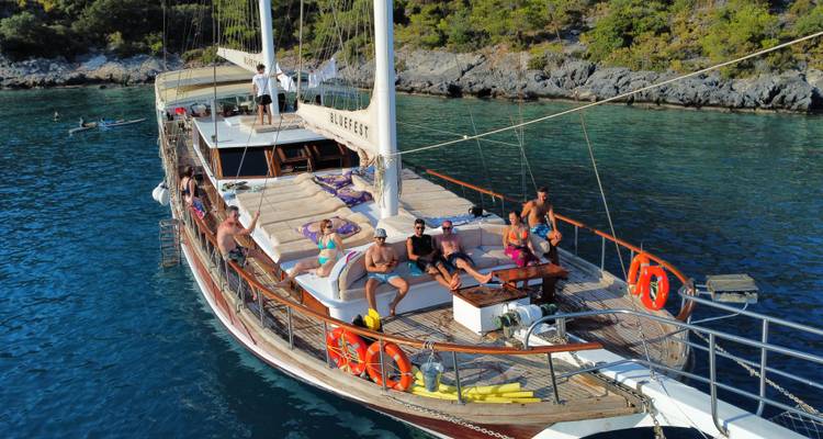 Sail Turkey : 18-39's Olympos to Fethiye Gulet Cruise - Farout Turkey 4